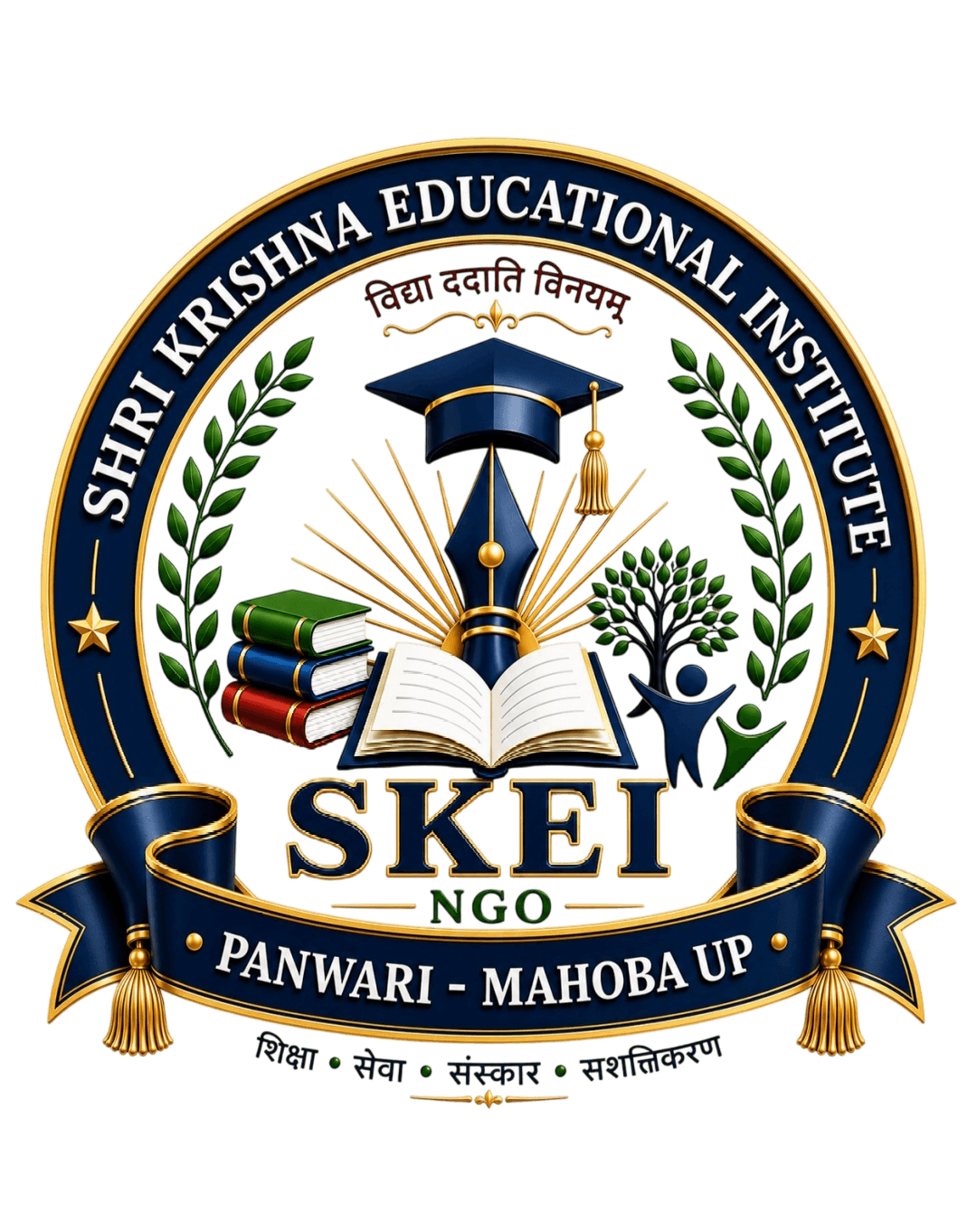 Shri Krishna Educational and Welfare Institute Logo